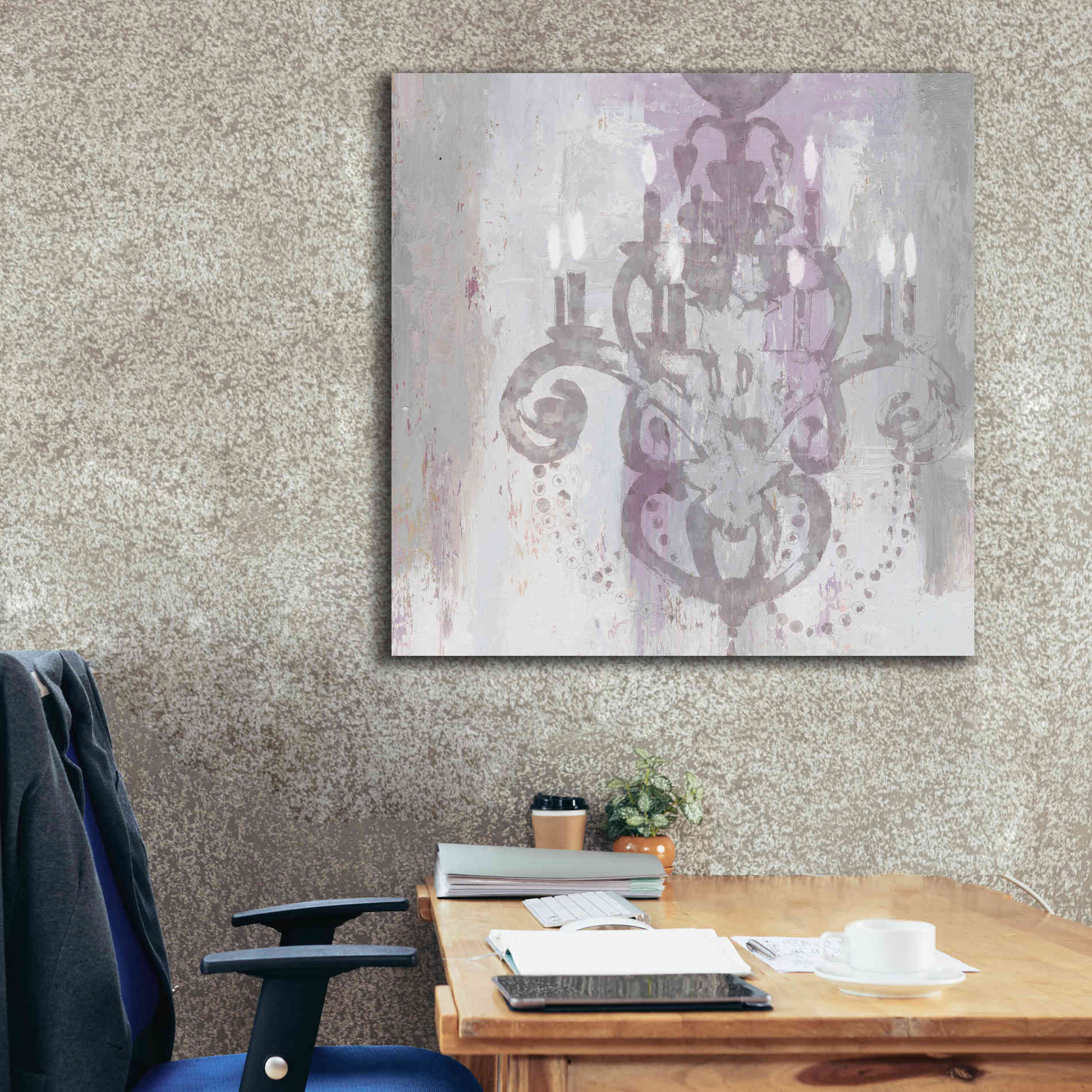 Epic Art 'Candelabra Orchid II' by James Wiens, Canvas Wall Art,37 x 37