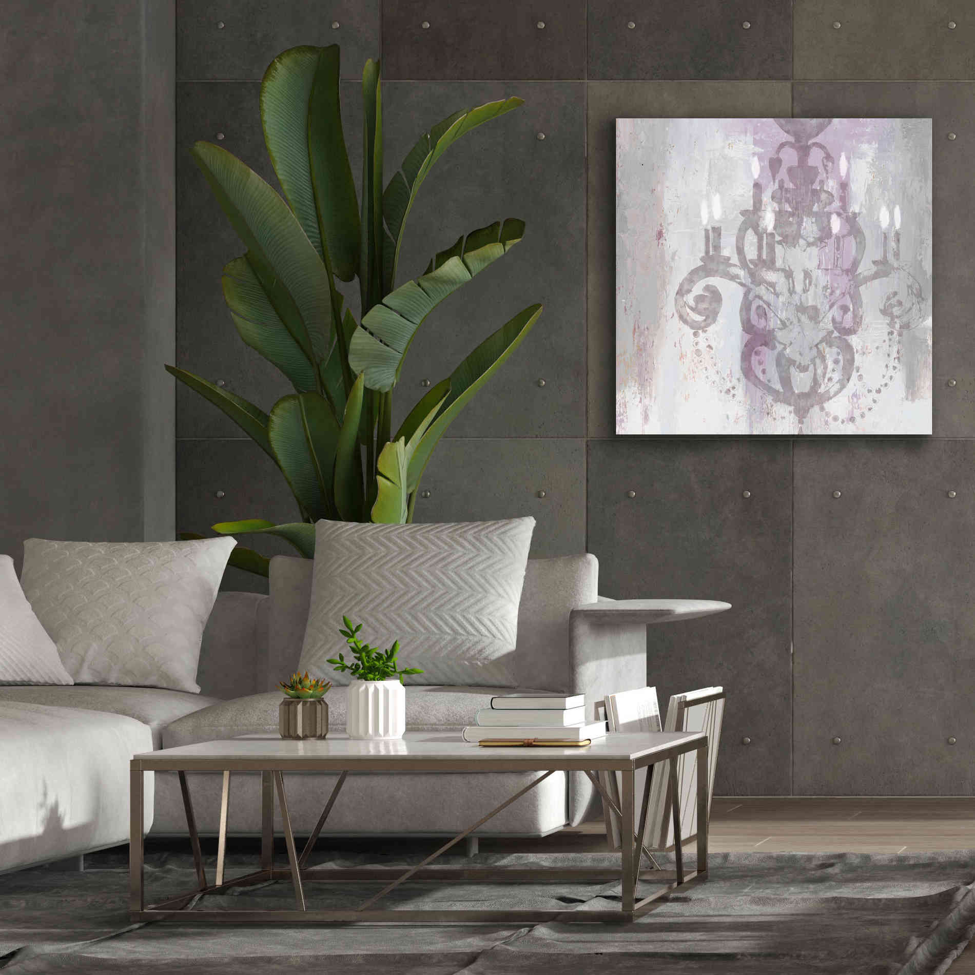 Epic Art 'Candelabra Orchid II' by James Wiens, Canvas Wall Art,37 x 37
