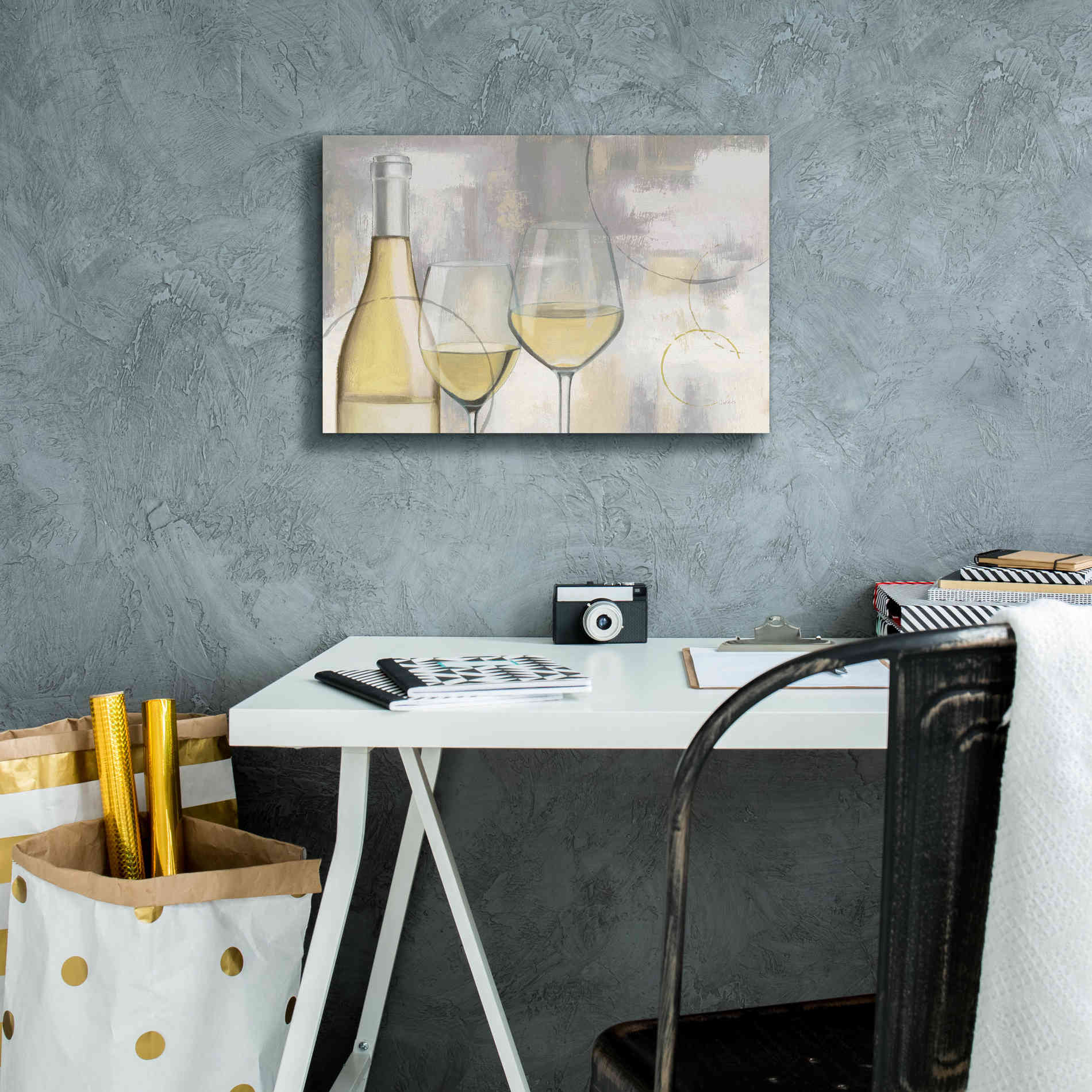 Epic Art 'Taste Appeal White I' by James Wiens, Canvas Wall Art,18 x 12