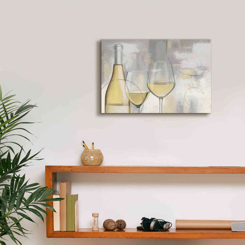 Image of Epic Art 'Taste Appeal White I' by James Wiens, Canvas Wall Art,18 x 12
