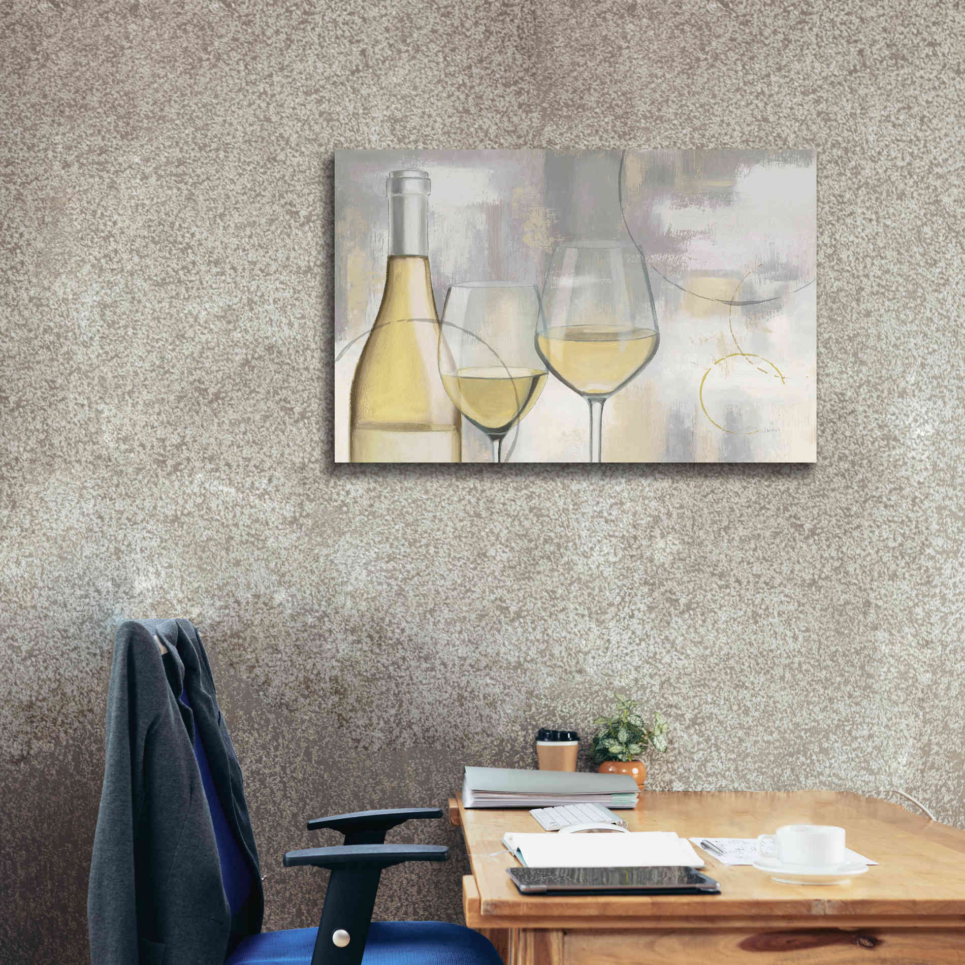 Epic Art 'Taste Appeal White I' by James Wiens, Canvas Wall Art,40 x 26