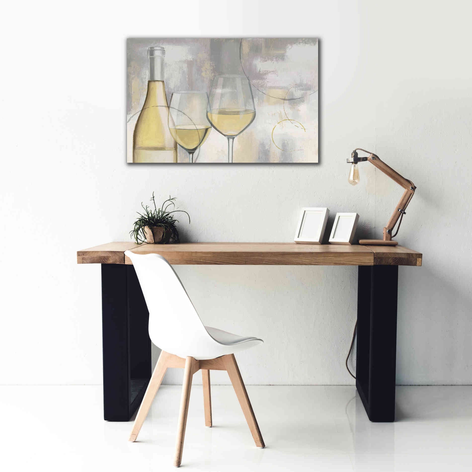 Epic Art 'Taste Appeal White I' by James Wiens, Canvas Wall Art,40 x 26