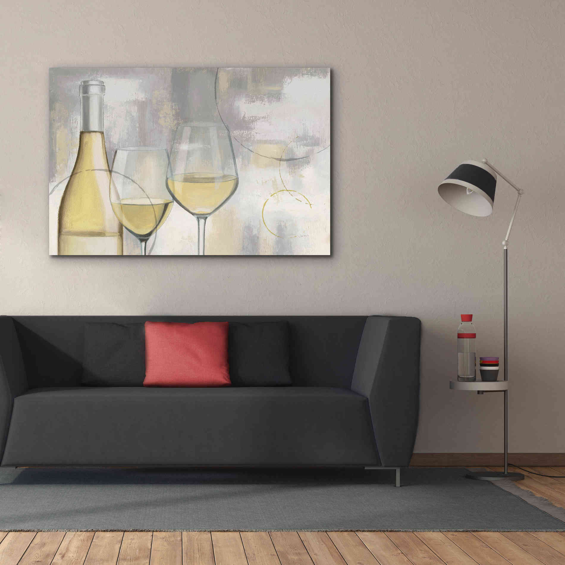 Epic Art 'Taste Appeal White I' by James Wiens, Canvas Wall Art,60 x 40