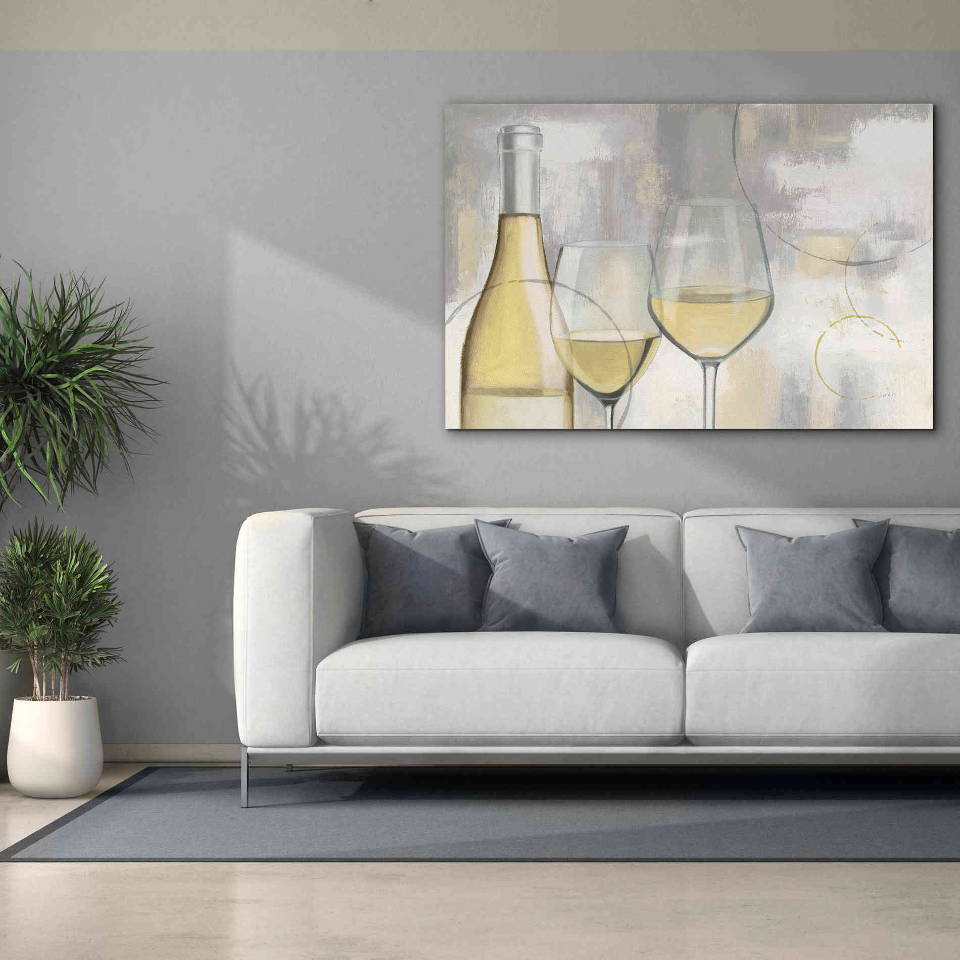 Epic Art 'Taste Appeal White I' by James Wiens, Canvas Wall Art,60 x 40