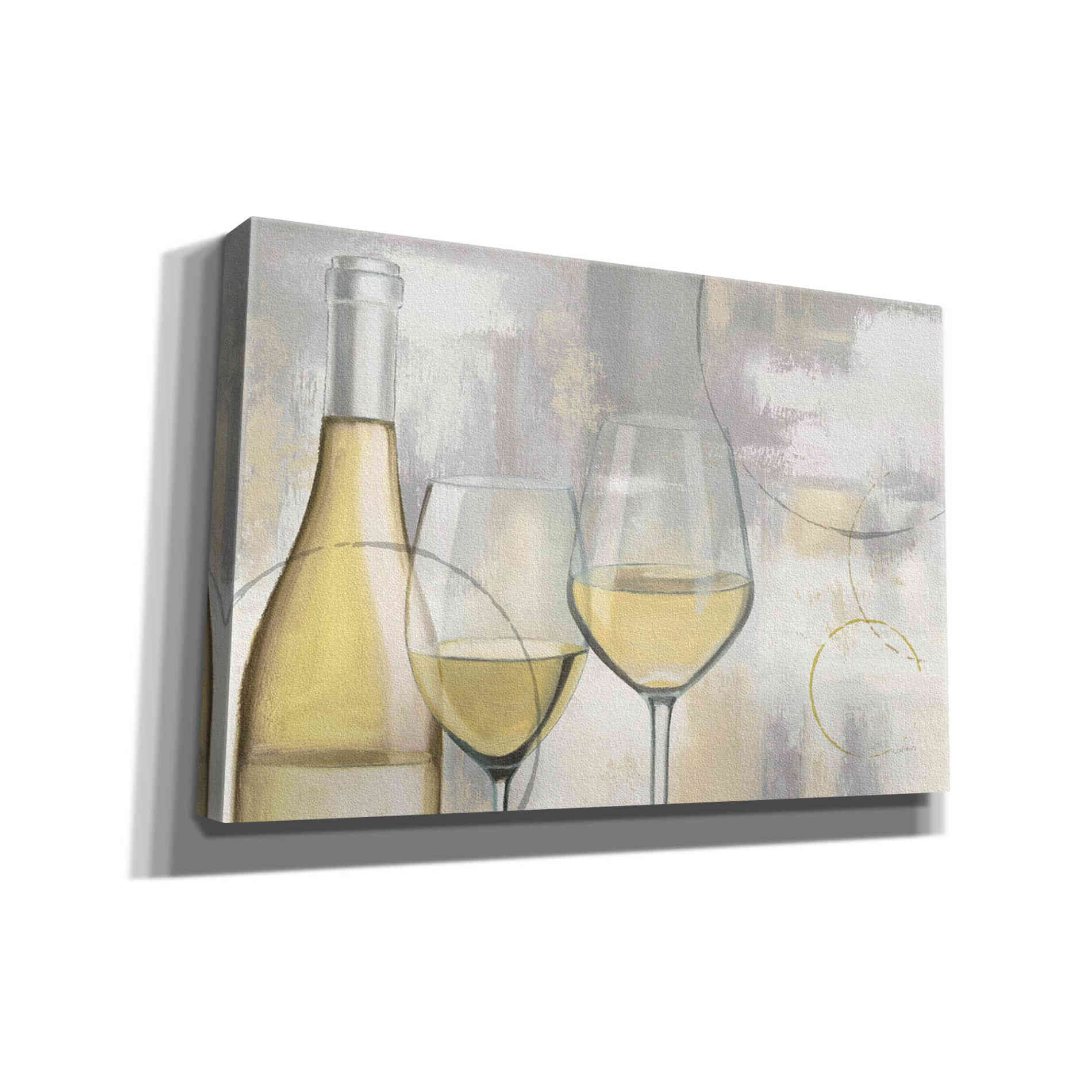 Epic Art 'Taste Appeal White I' by James Wiens, Canvas Wall Art,18x12x1.1x0,26x18x1.1x0,40x26x1.74x0,60x40x1.74x0