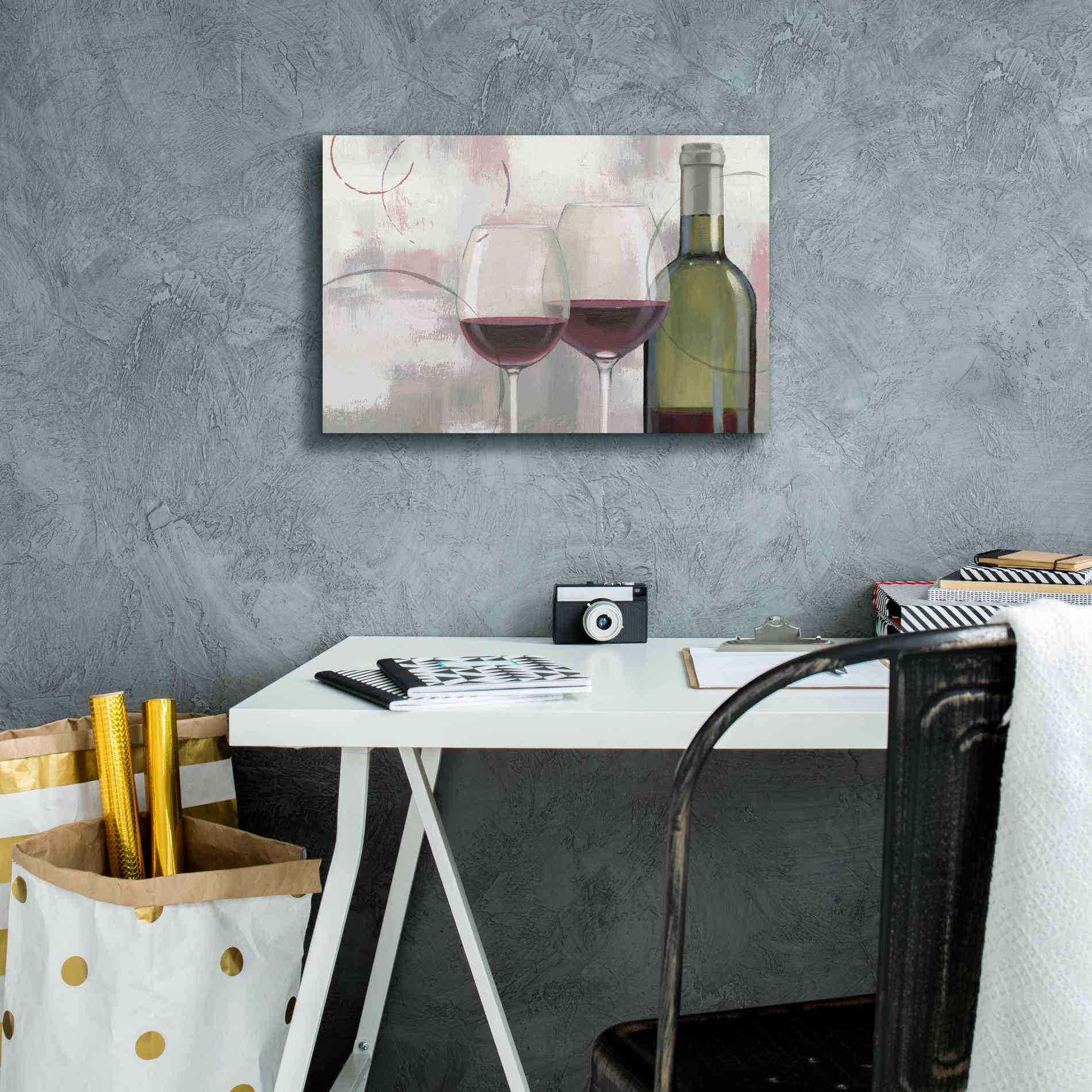 Epic Art 'Taste Appeal Red I' by James Wiens, Canvas Wall Art,18 x 12