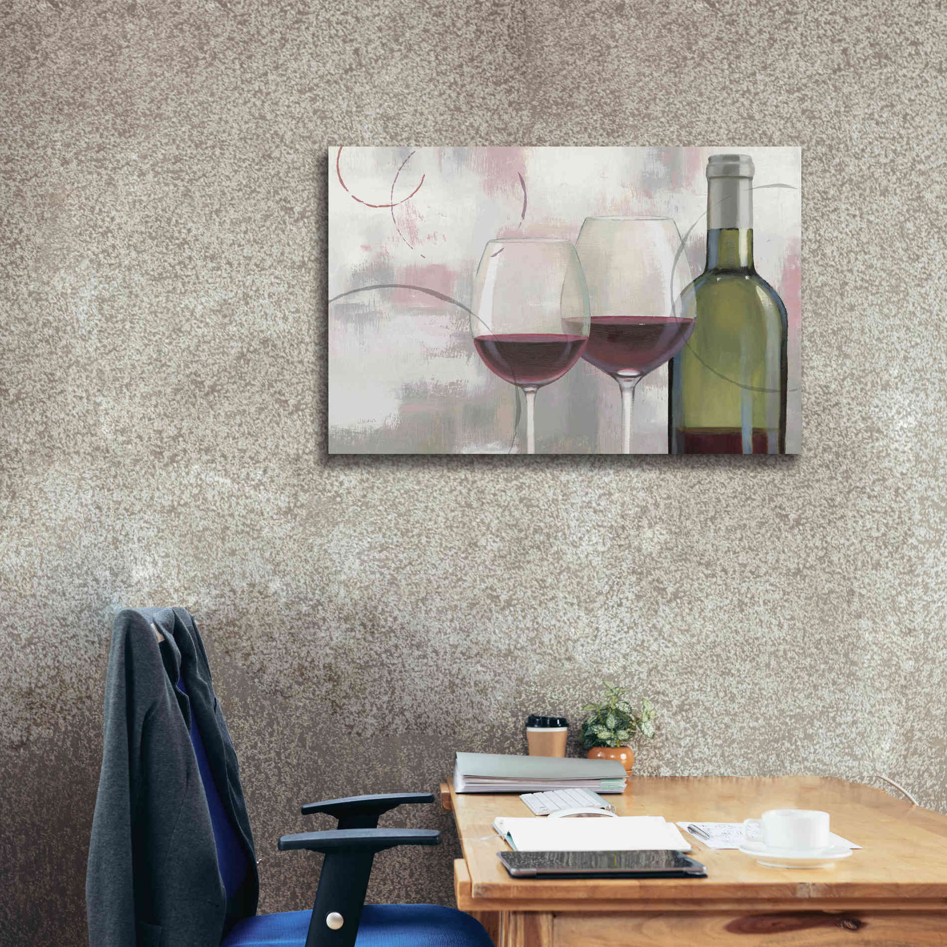 Epic Art 'Taste Appeal Red I' by James Wiens, Canvas Wall Art,40 x 26