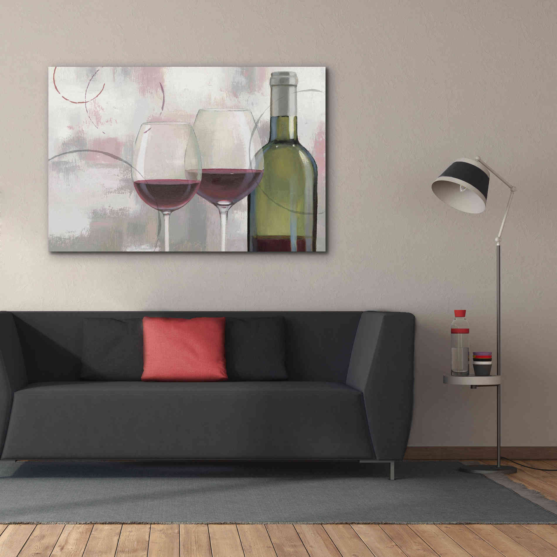 Epic Art 'Taste Appeal Red I' by James Wiens, Canvas Wall Art,60 x 40