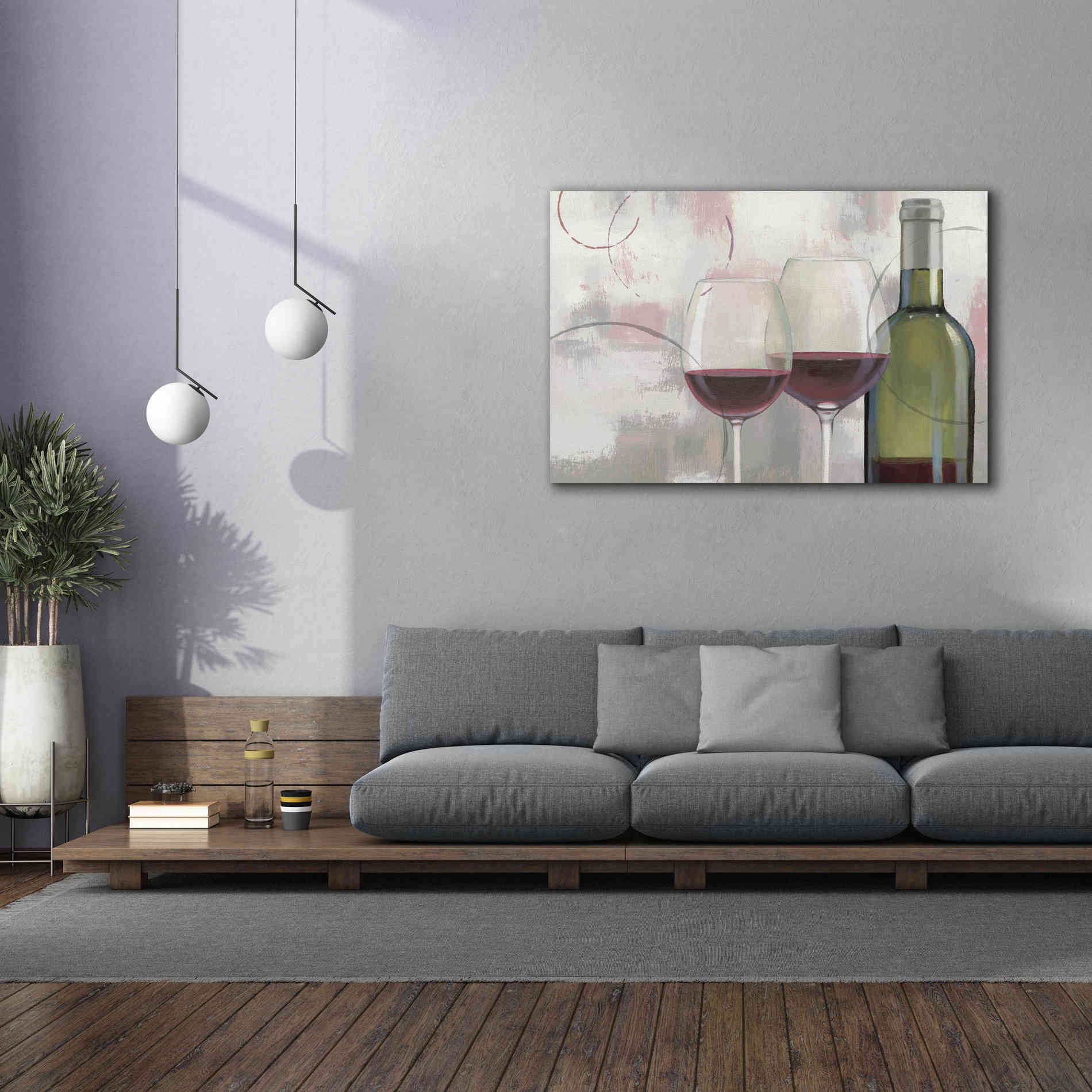 Epic Art 'Taste Appeal Red I' by James Wiens, Canvas Wall Art,60 x 40