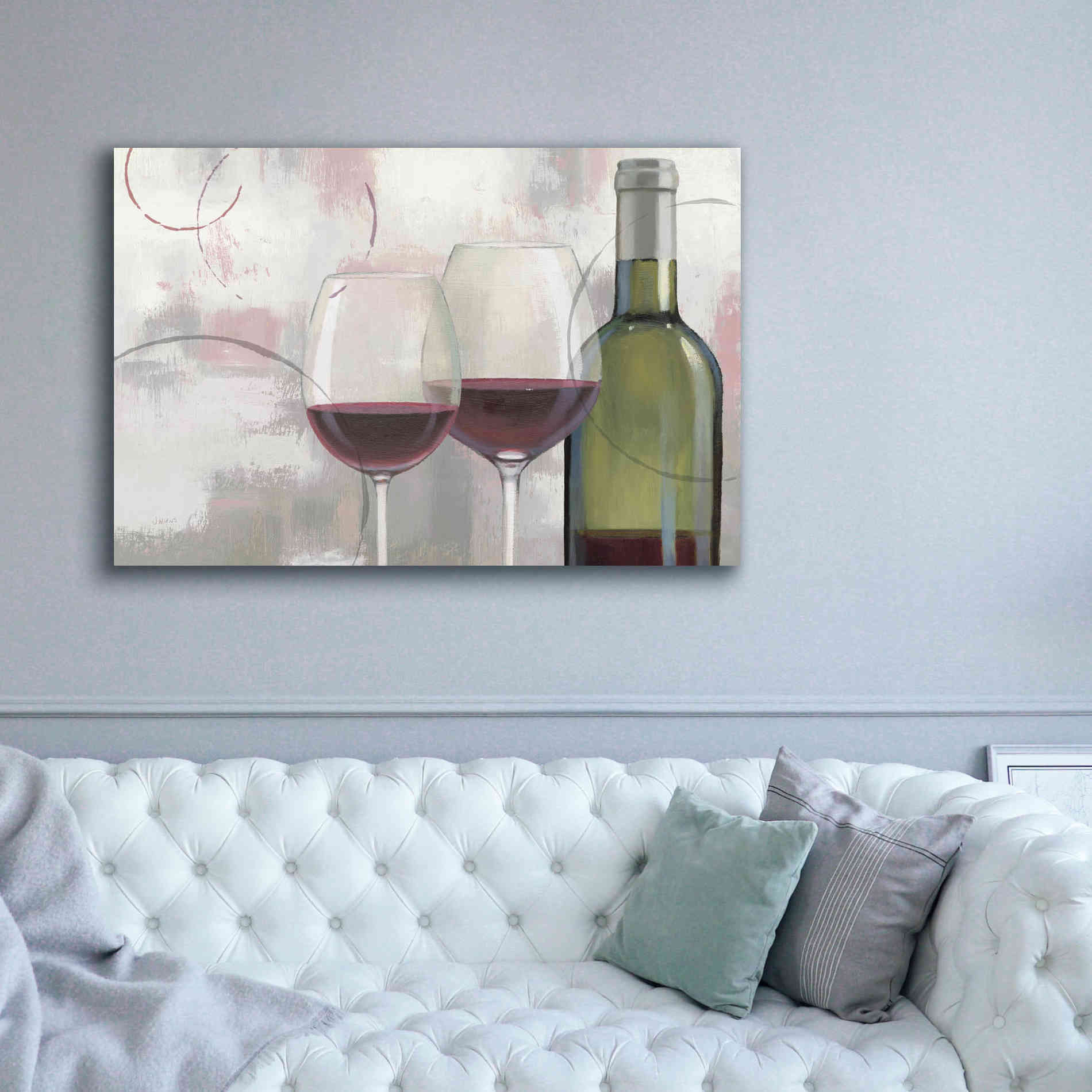 Epic Art 'Taste Appeal Red I' by James Wiens, Canvas Wall Art,60 x 40