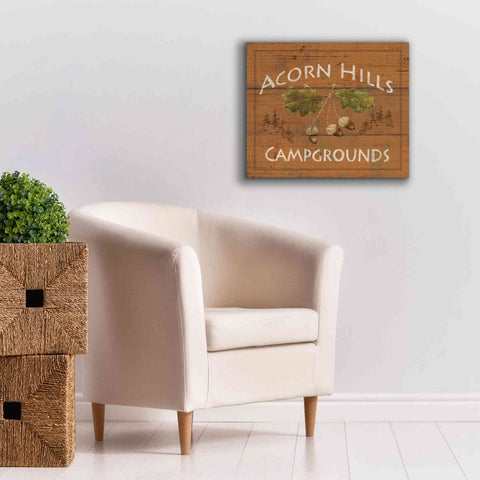Image of Epic Art 'Lodge Signs I' by James Wiens, Canvas Wall Art,24 x 20