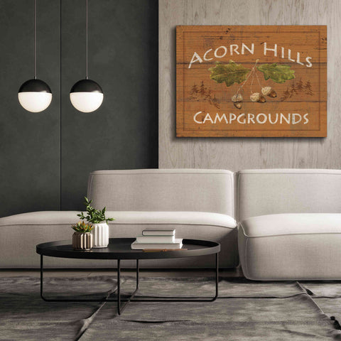 Image of Epic Art 'Lodge Signs I' by James Wiens, Canvas Wall Art,54 x 40