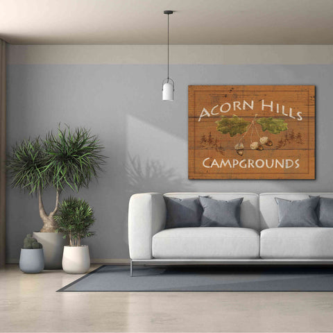 Image of Epic Art 'Lodge Signs I' by James Wiens, Canvas Wall Art,54 x 40
