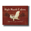 Epic Art 'Lodge Signs II' by James Wiens, Canvas Wall Art,16x12x1.1x0,24x20x1.1x0,30x26x1.74x0,54x40x1.74x0