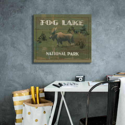Image of Epic Art 'Lodge Signs VI' by James Wiens, Canvas Wall Art,24 x 20