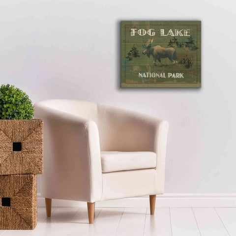 Image of Epic Art 'Lodge Signs VI' by James Wiens, Canvas Wall Art,24 x 20