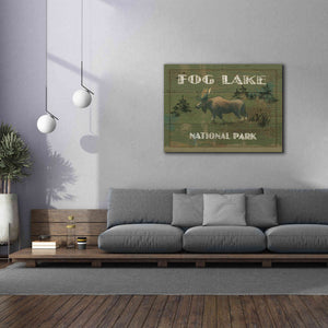 Epic Art 'Lodge Signs VI' by James Wiens, Canvas Wall Art,54 x 40