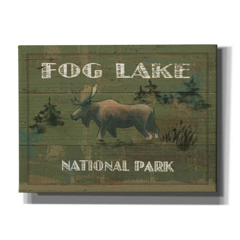 Image of Epic Art 'Lodge Signs VI' by James Wiens, Canvas Wall Art,16x12x1.1x0,24x20x1.1x0,30x26x1.74x0,54x40x1.74x0
