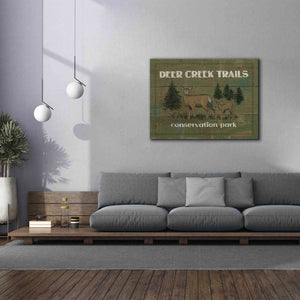 Epic Art 'Lodge Signs VIII' by James Wiens, Canvas Wall Art,54 x 40
