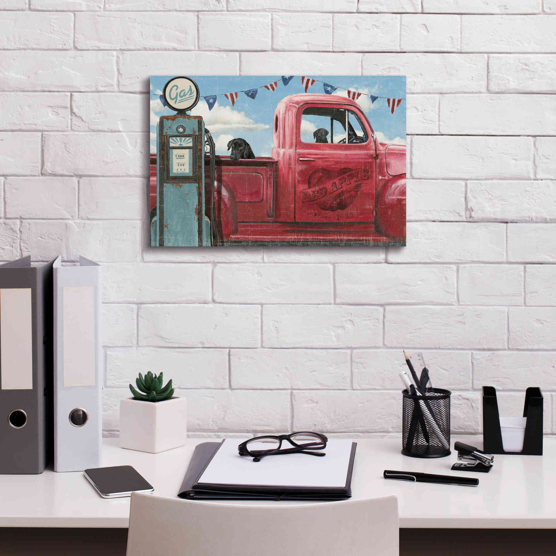 Epic Art 'Lets Go for a Ride I' by James Wiens, Canvas Wall Art,18 x 12