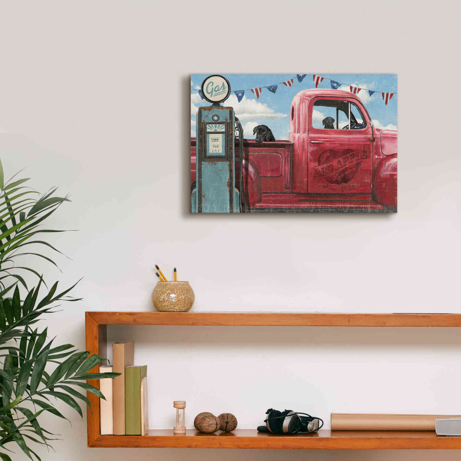 Epic Art 'Lets Go for a Ride I' by James Wiens, Canvas Wall Art,18 x 12