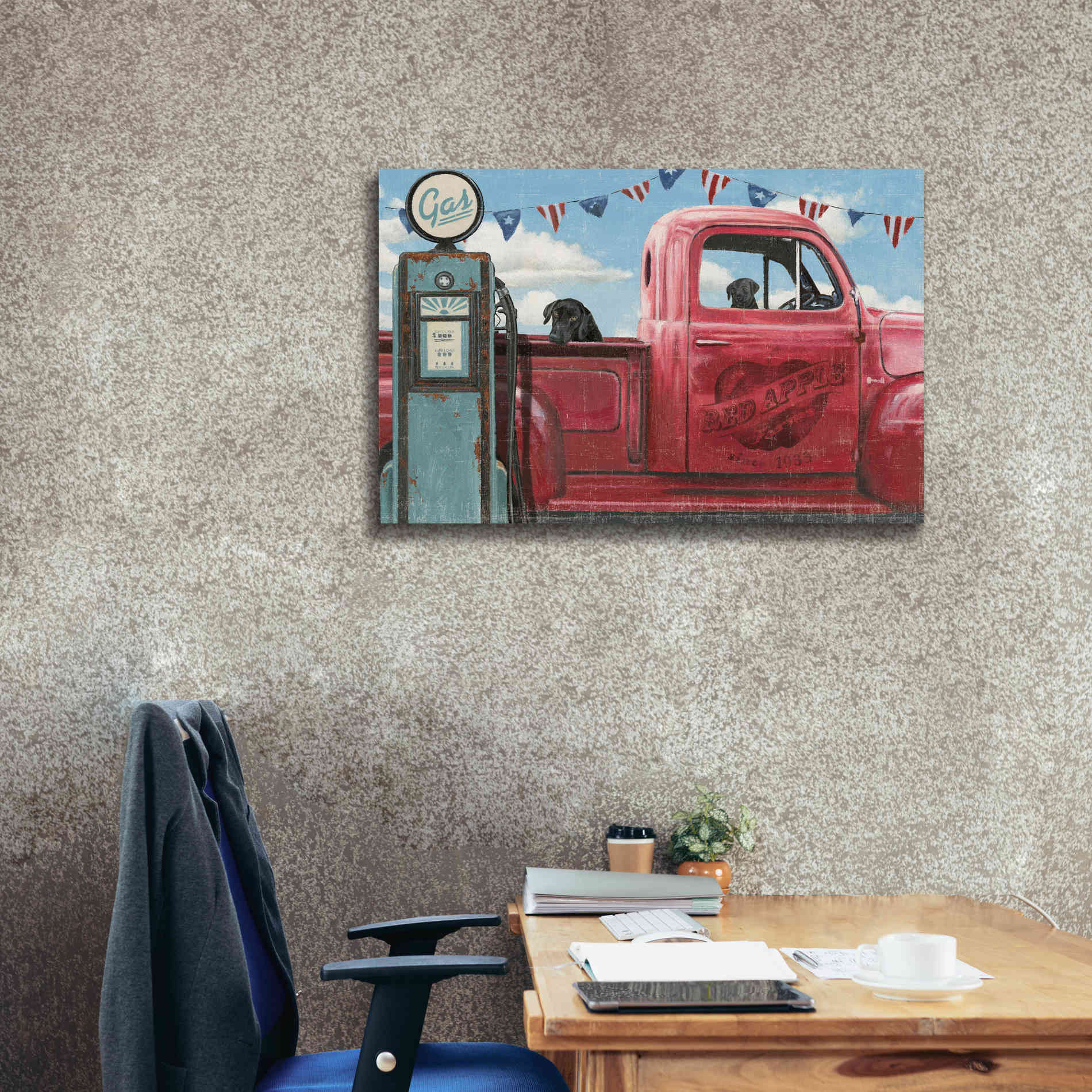 Epic Art 'Lets Go for a Ride I' by James Wiens, Canvas Wall Art,40 x 26