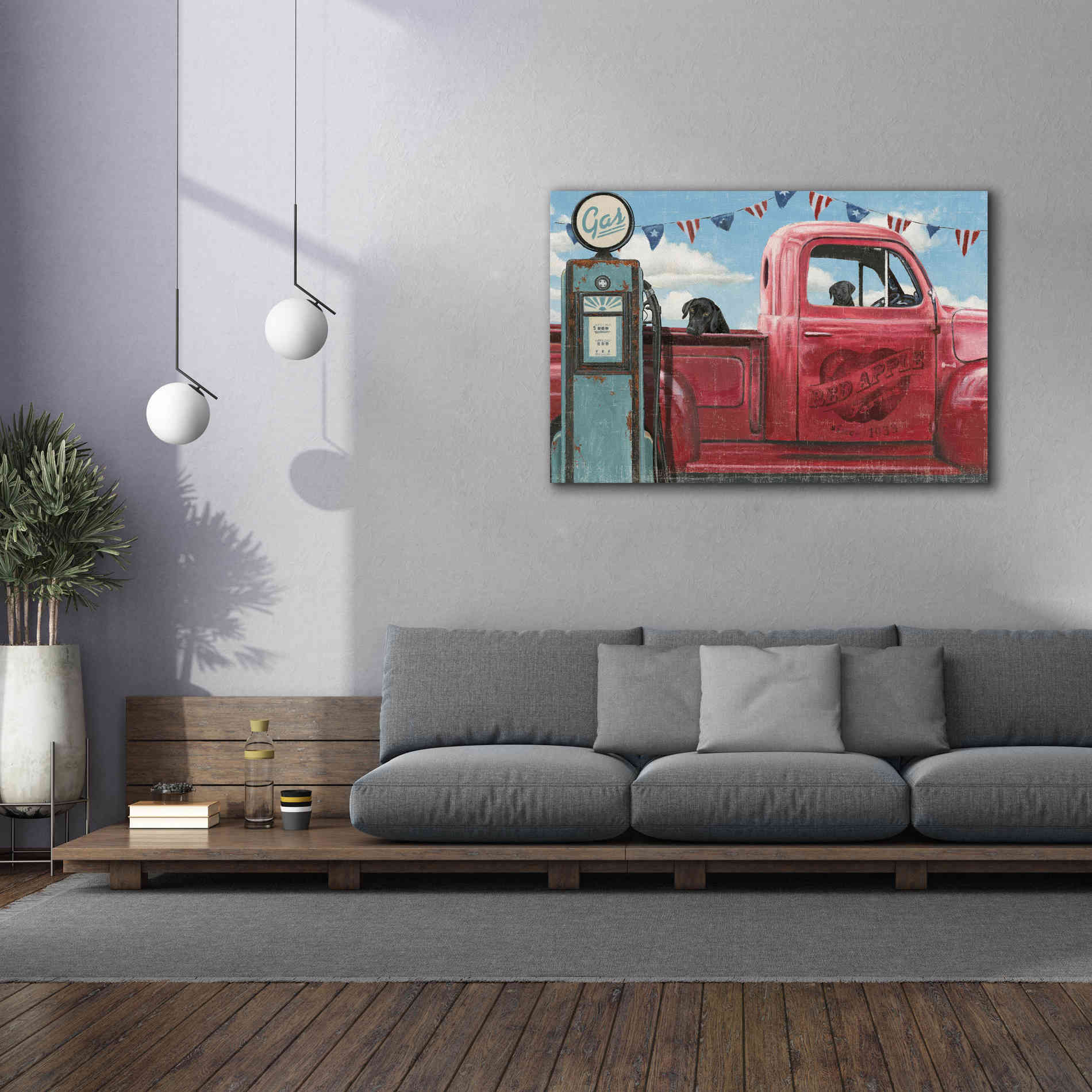 Epic Art 'Lets Go for a Ride I' by James Wiens, Canvas Wall Art,60 x 40