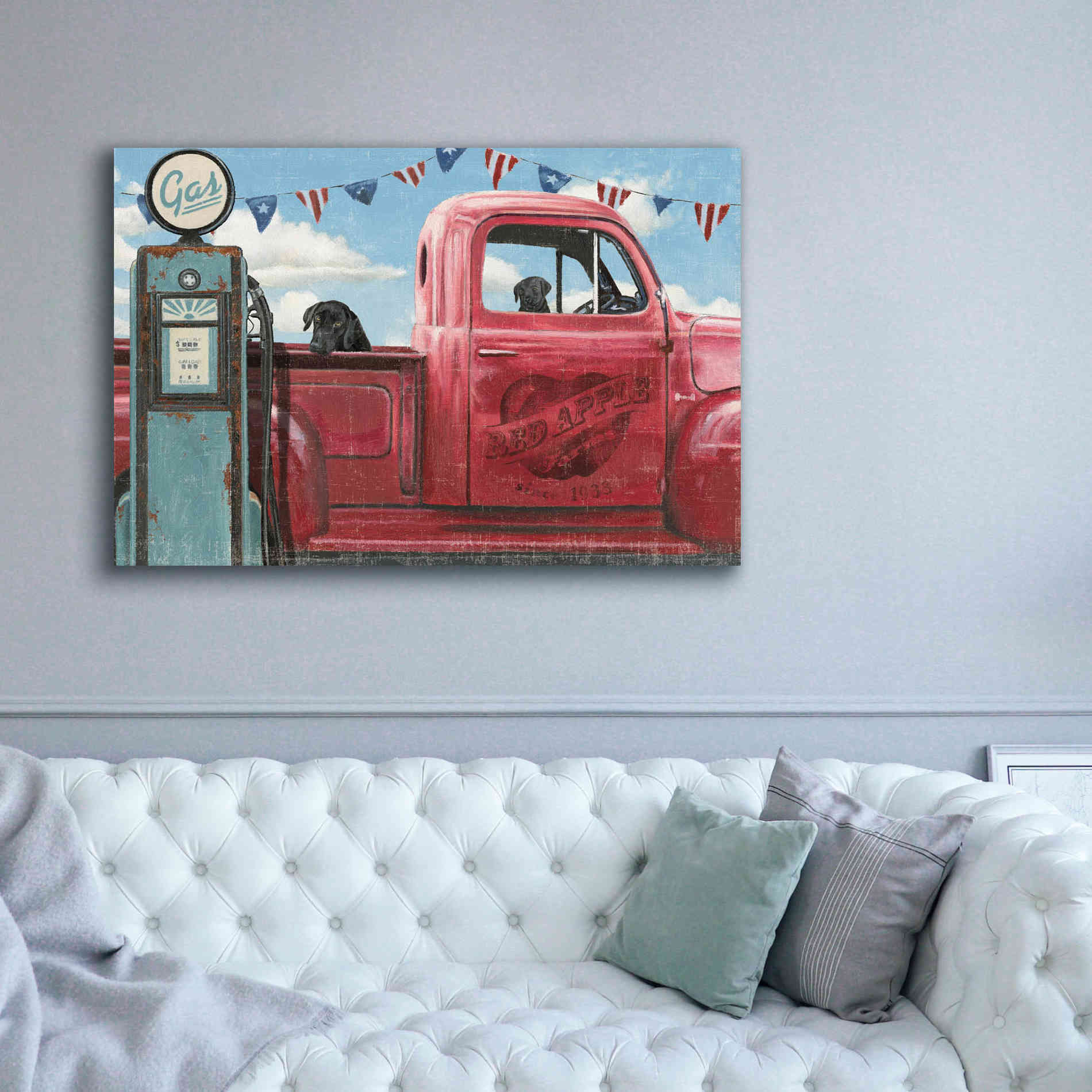 Epic Art 'Lets Go for a Ride I' by James Wiens, Canvas Wall Art,60 x 40