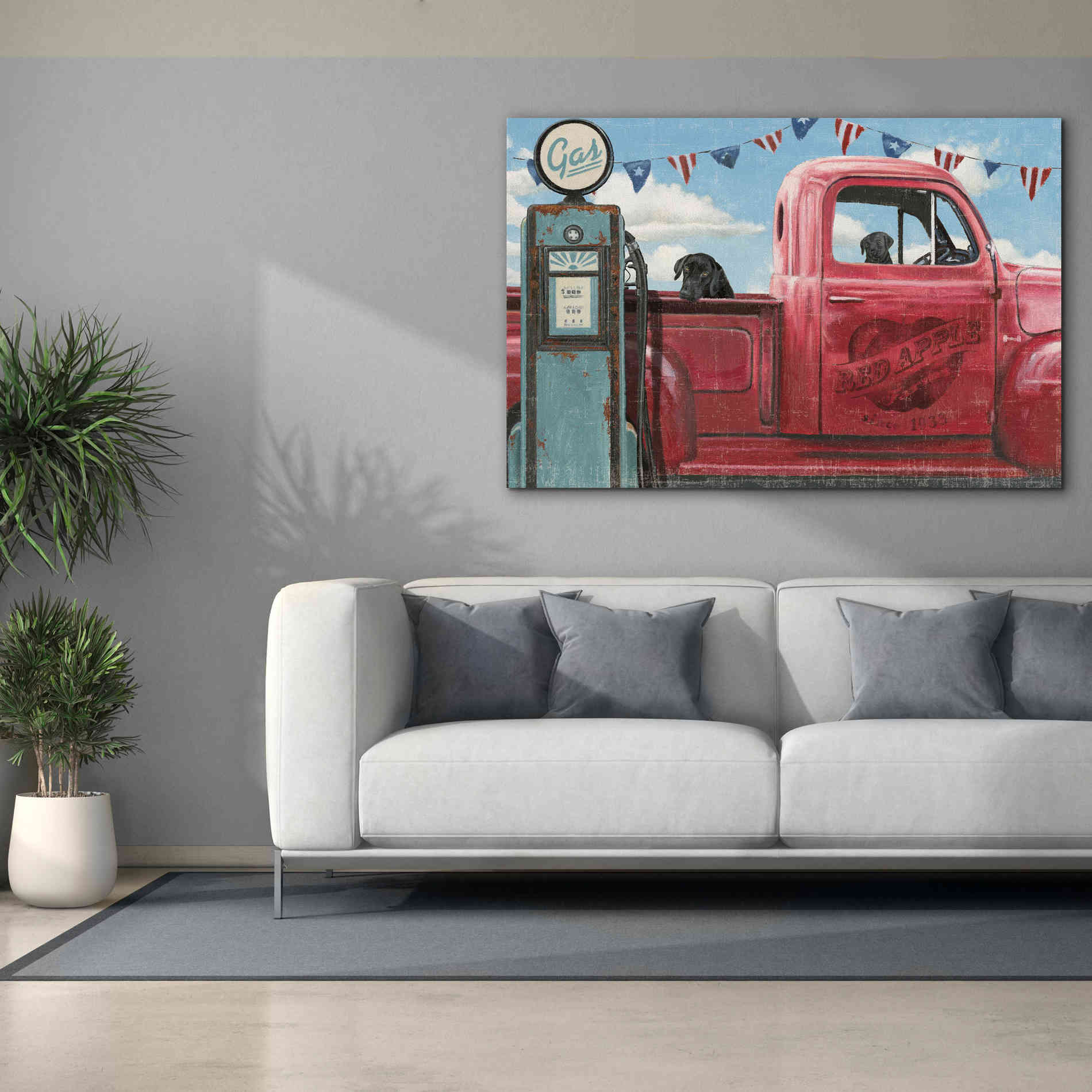 Epic Art 'Lets Go for a Ride I' by James Wiens, Canvas Wall Art,60 x 40