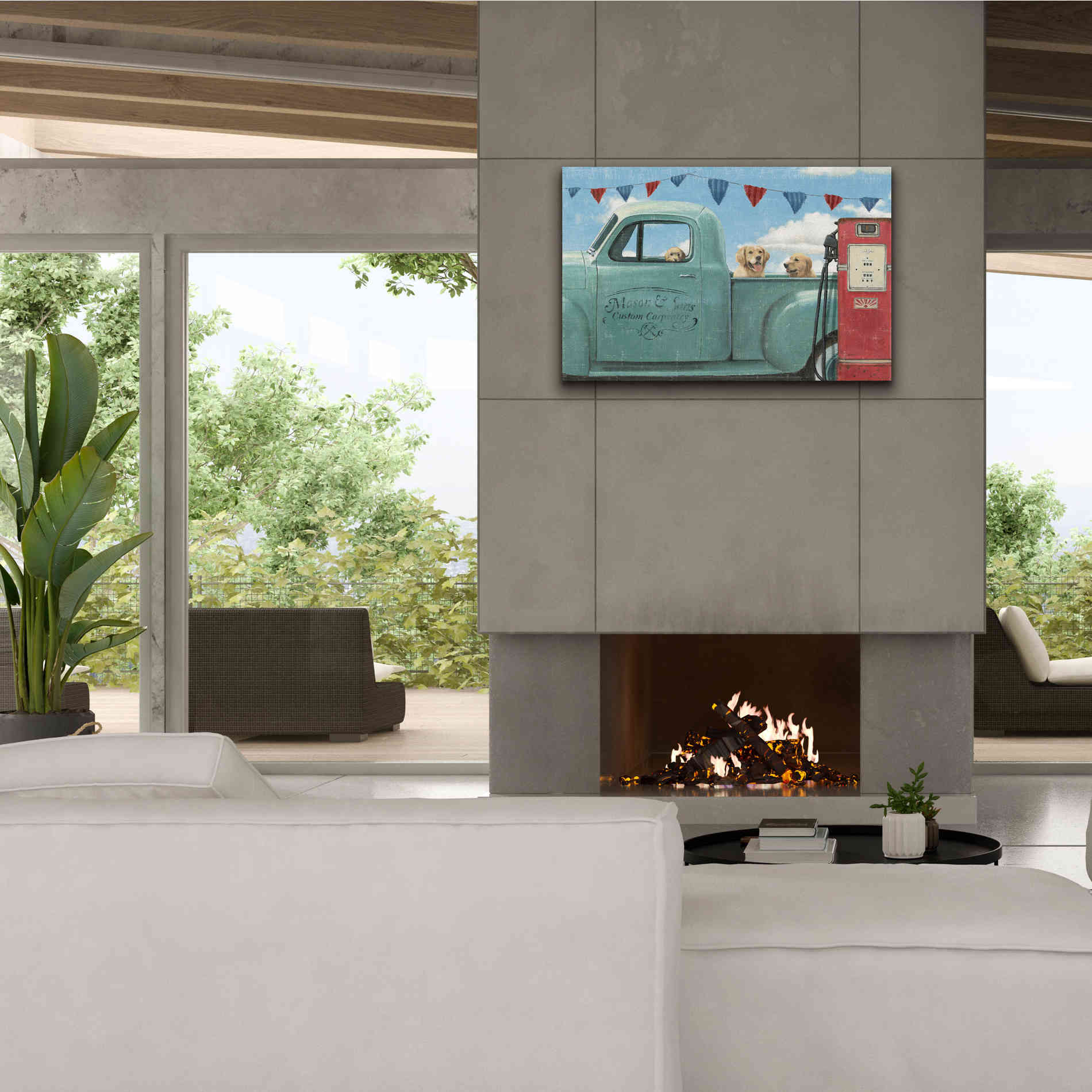 Epic Art 'Lets Go for a Ride II' by James Wiens, Canvas Wall Art,40 x 26