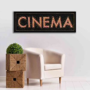 Epic Art 'Cinema Marquee' by James Wiens, Canvas Wall Art,60 x 20