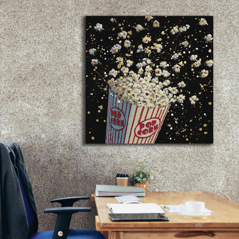Image of Epic Art 'Cinema Pop' by James Wiens, Canvas Wall Art,37 x 37