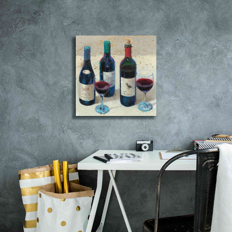 Image of Epic Art 'Wine Bouquet Light' by James Wiens, Canvas Wall Art,18 x 18