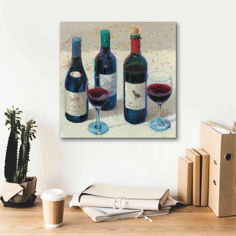 Image of Epic Art 'Wine Bouquet Light' by James Wiens, Canvas Wall Art,18 x 18