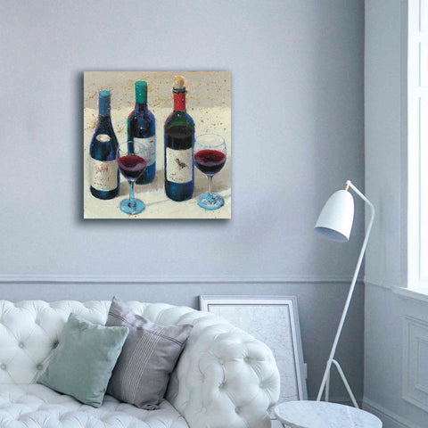 Image of Epic Art 'Wine Bouquet Light' by James Wiens, Canvas Wall Art,37 x 37