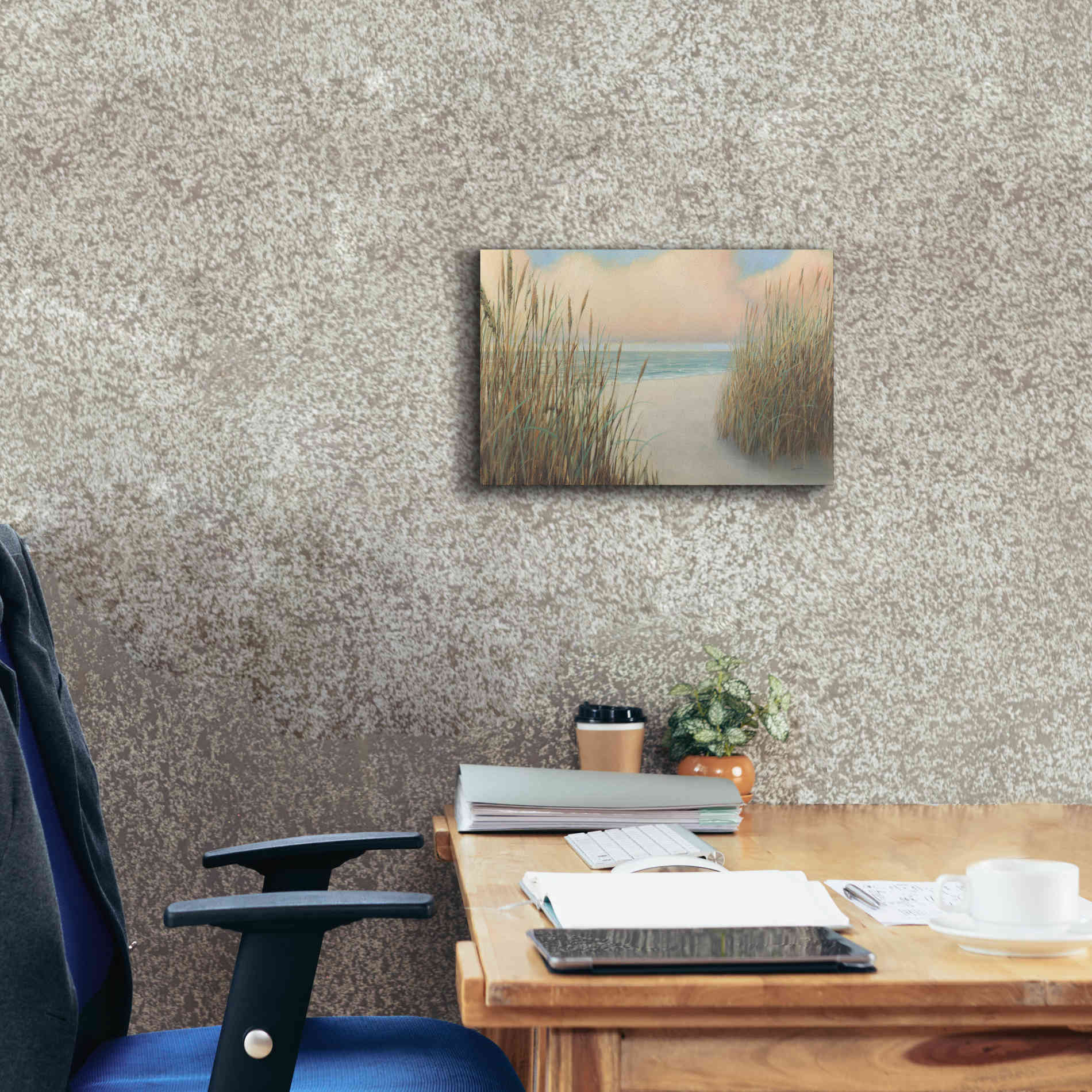 Epic Art 'Beach Trail I' by James Wiens, Canvas Wall Art,18 x 12