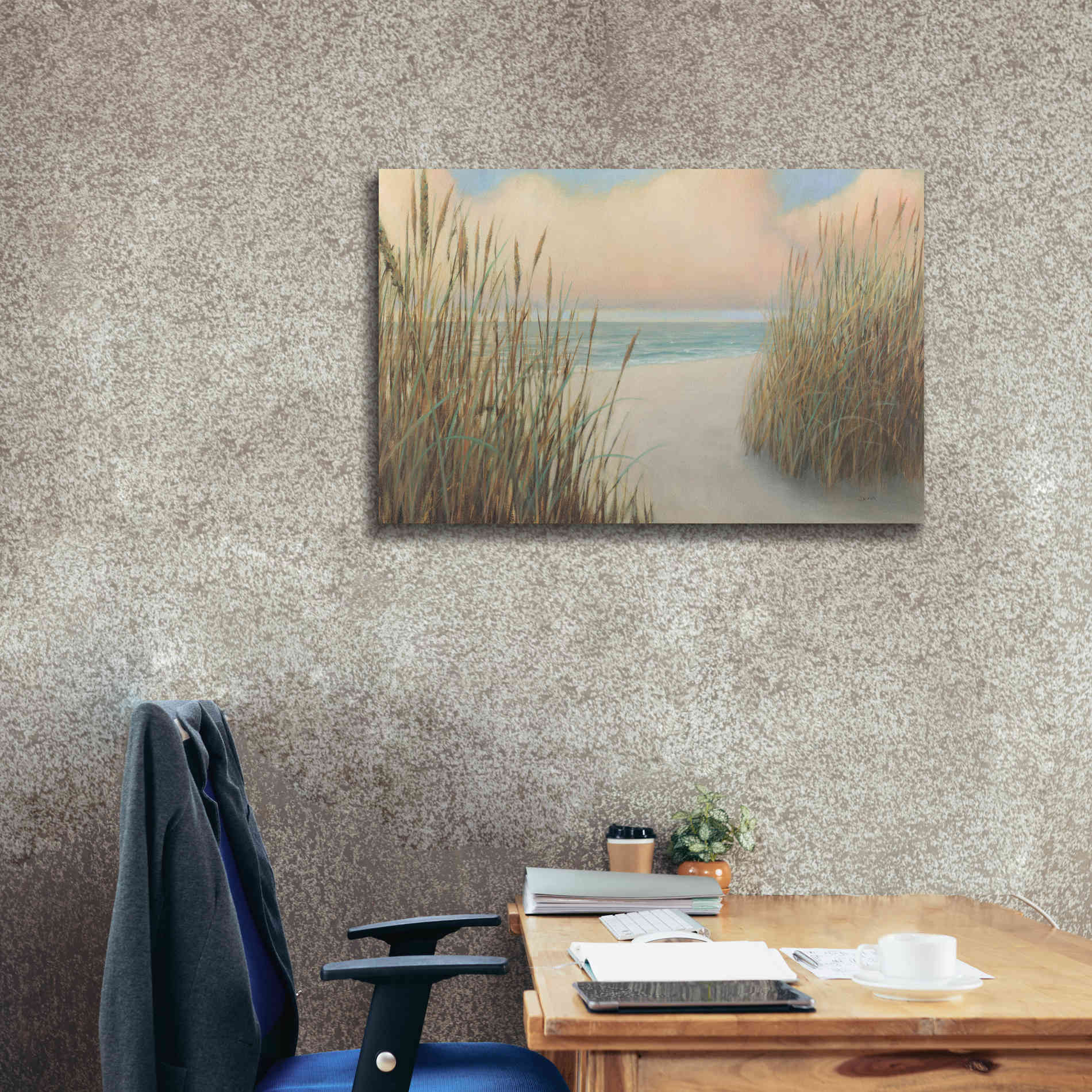 Epic Art 'Beach Trail I' by James Wiens, Canvas Wall Art,40 x 26