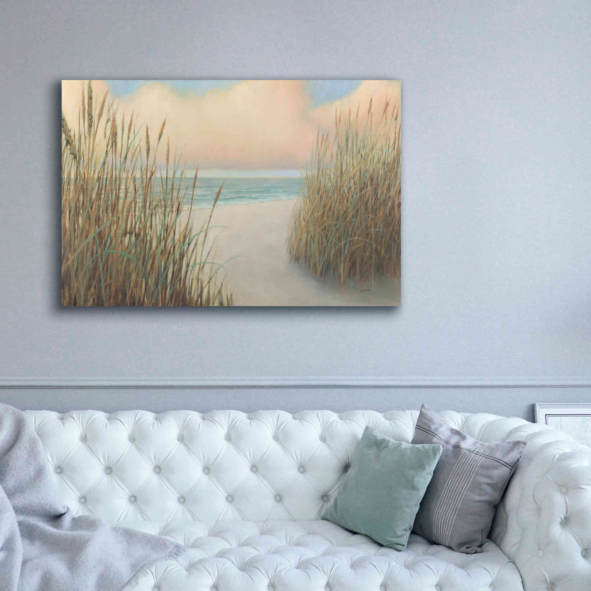 Epic Art 'Beach Trail I' by James Wiens, Canvas Wall Art,60 x 40