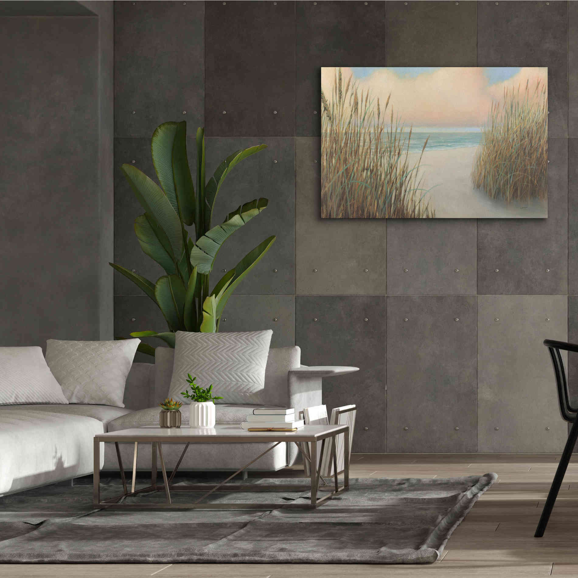 Epic Art 'Beach Trail I' by James Wiens, Canvas Wall Art,60 x 40