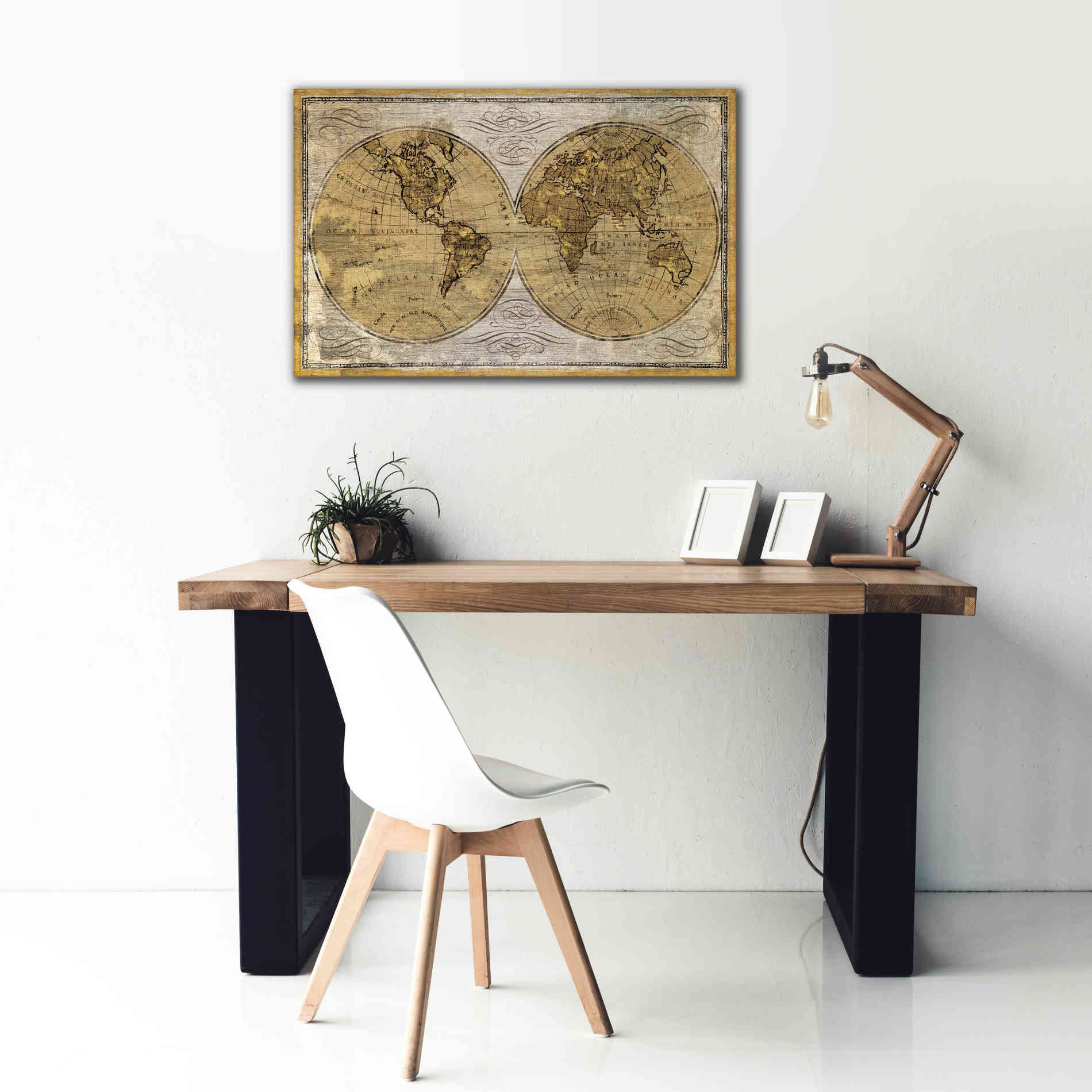 Epic Art 'Worldwide I' by James Wiens, Canvas Wall Art,40 x 26