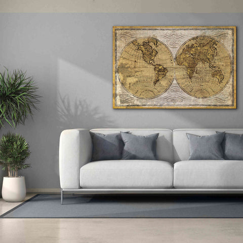 Image of Epic Art 'Worldwide I' by James Wiens, Canvas Wall Art,60 x 40