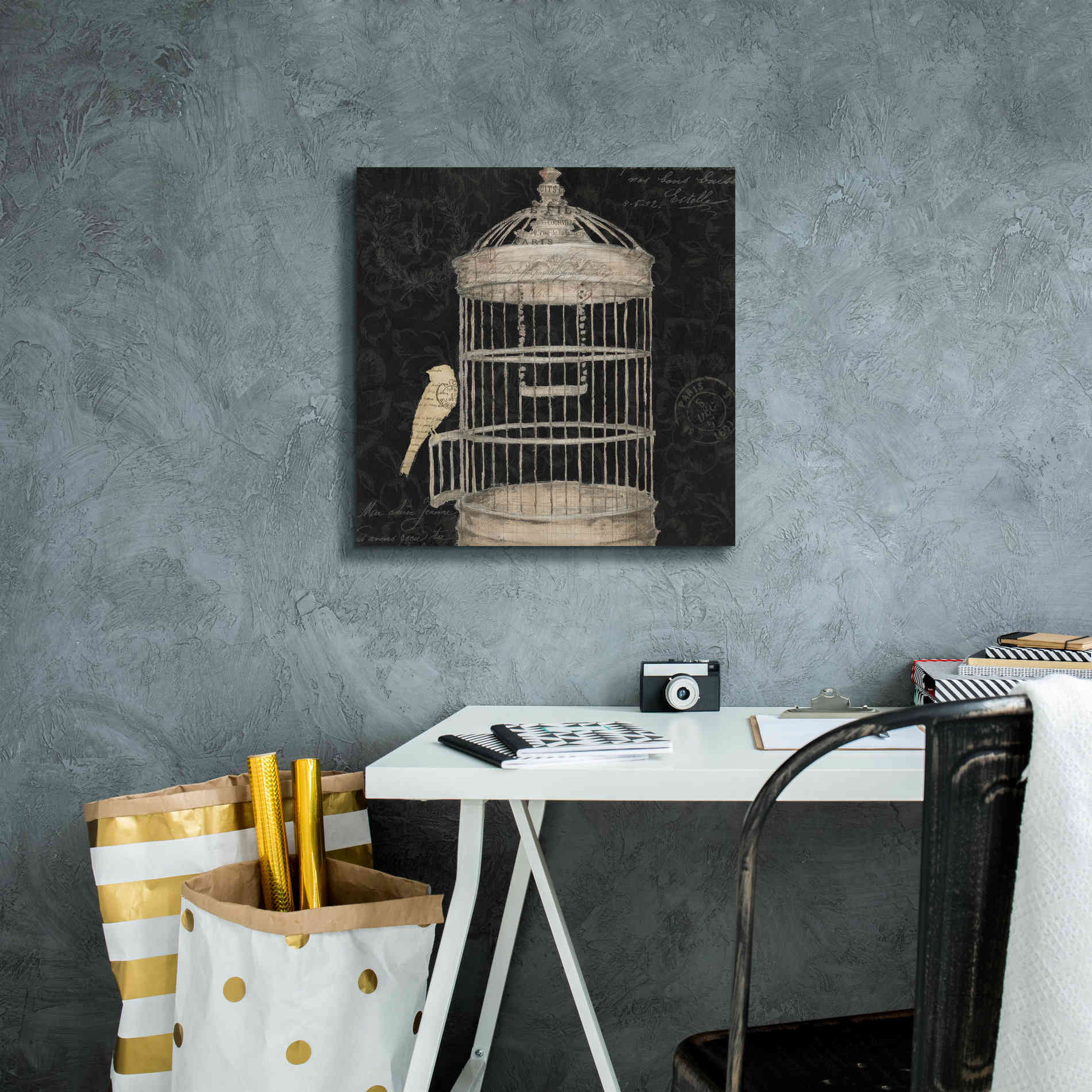 Epic Art 'Via Paris II' by James Wiens, Canvas Wall Art,18 x 18