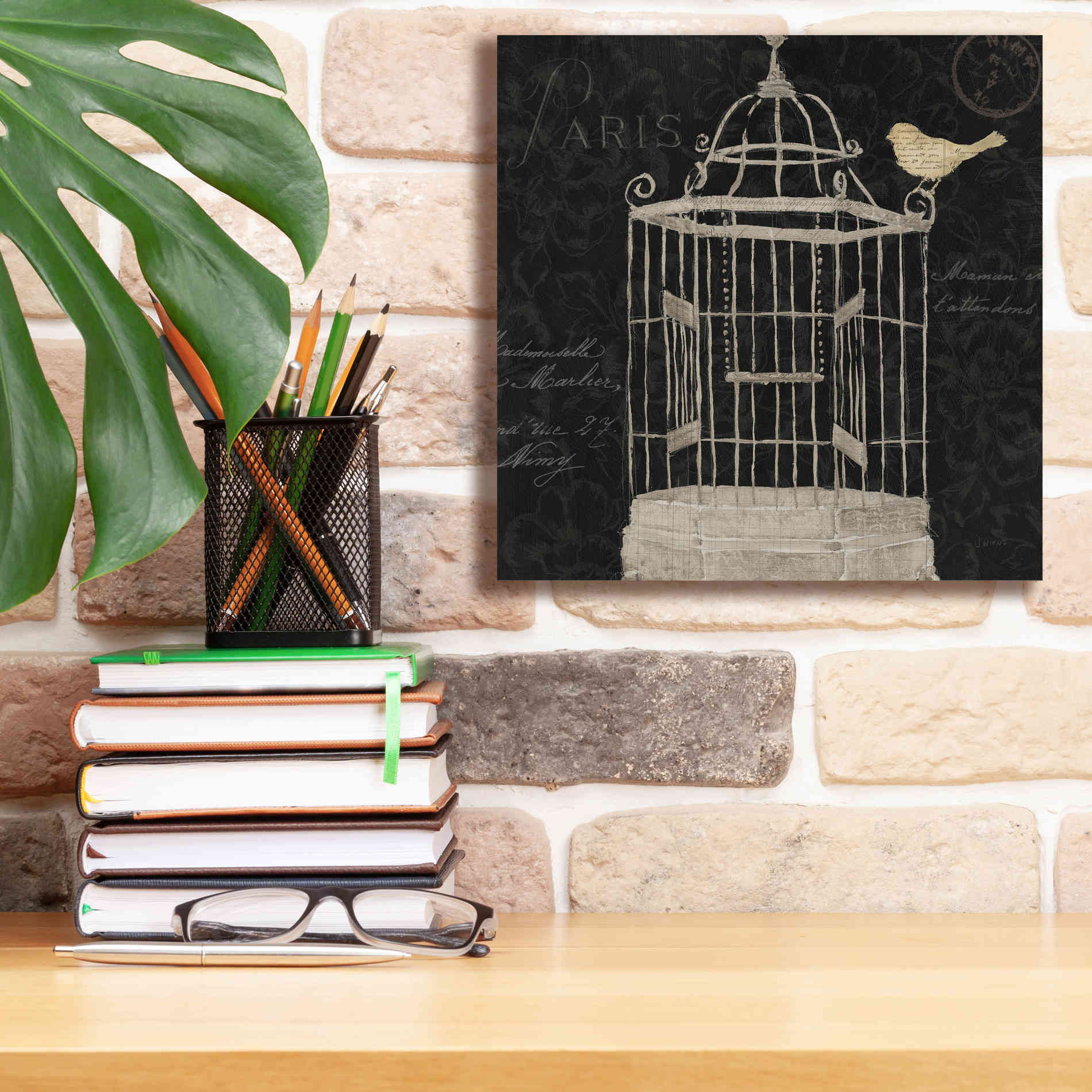 Epic Art 'Via Paris III' by James Wiens, Canvas Wall Art,12 x 12