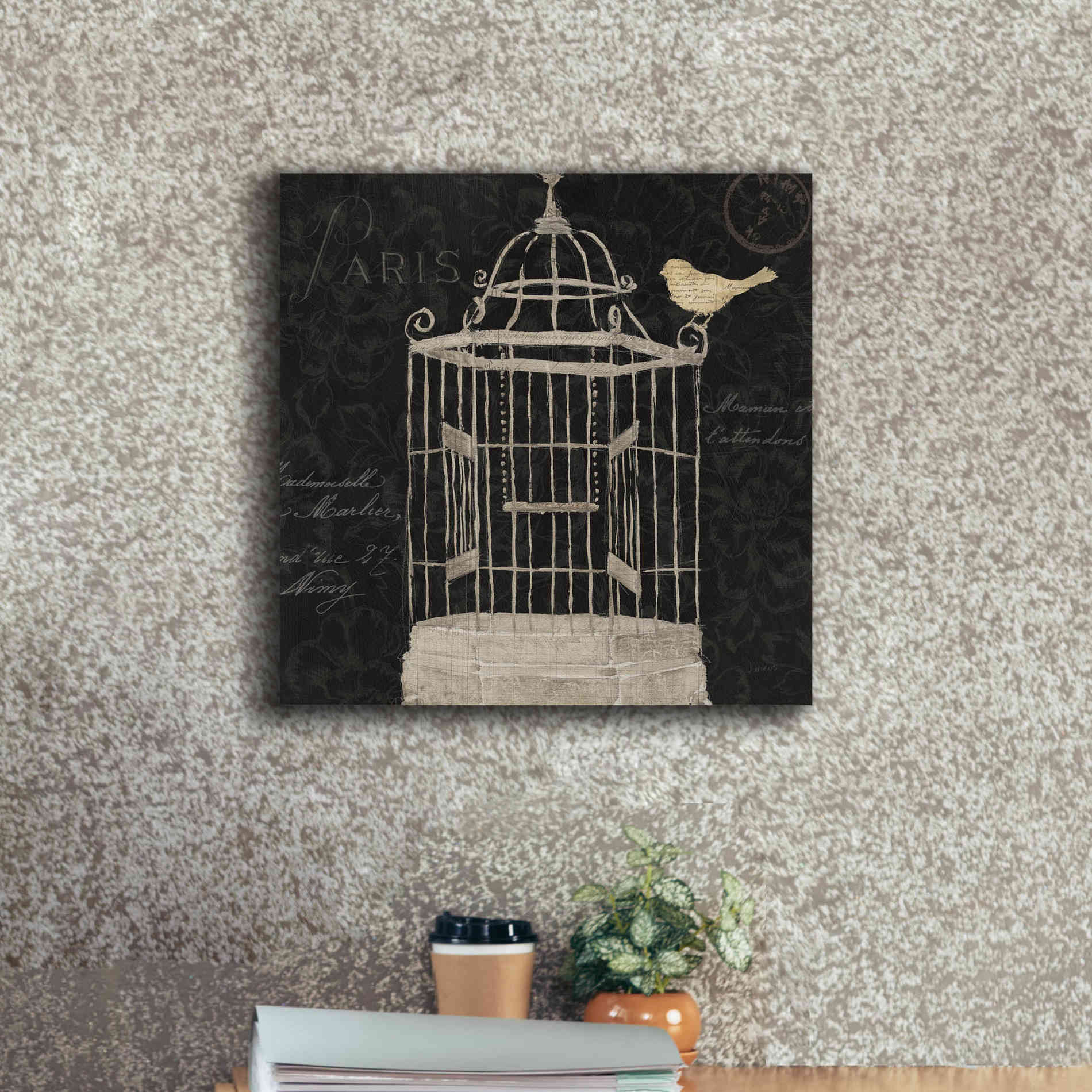 Epic Art 'Via Paris III' by James Wiens, Canvas Wall Art,18 x 18