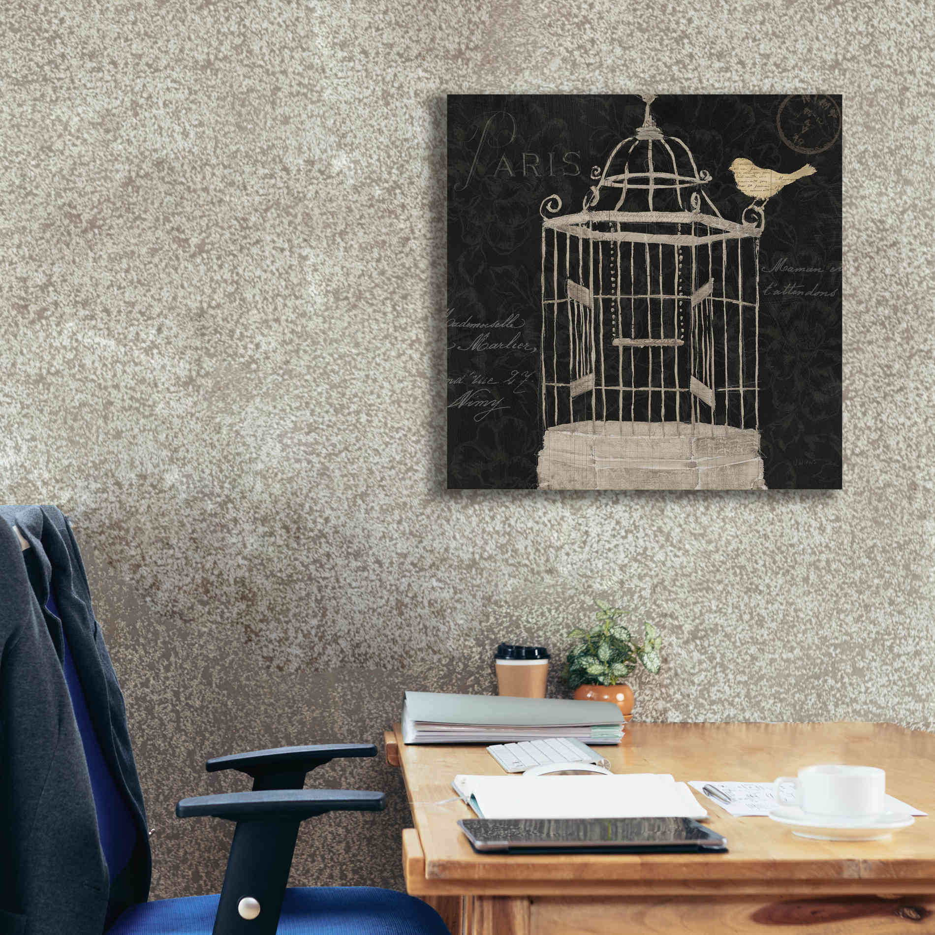 Epic Art 'Via Paris III' by James Wiens, Canvas Wall Art,26 x 26