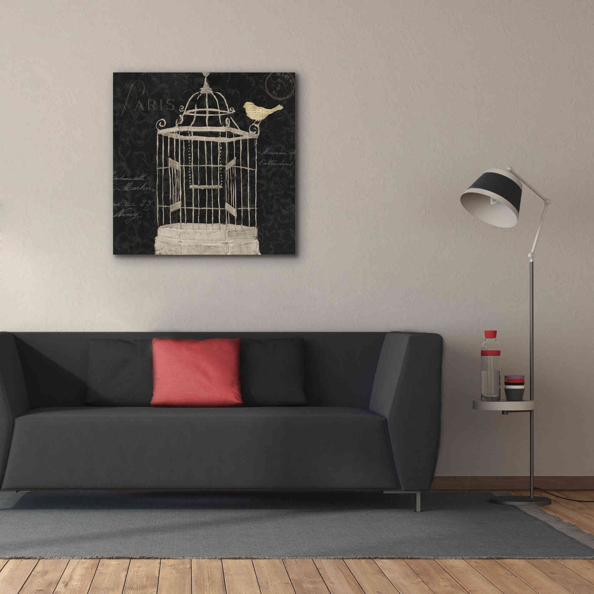 Epic Art 'Via Paris III' by James Wiens, Canvas Wall Art,37 x 37