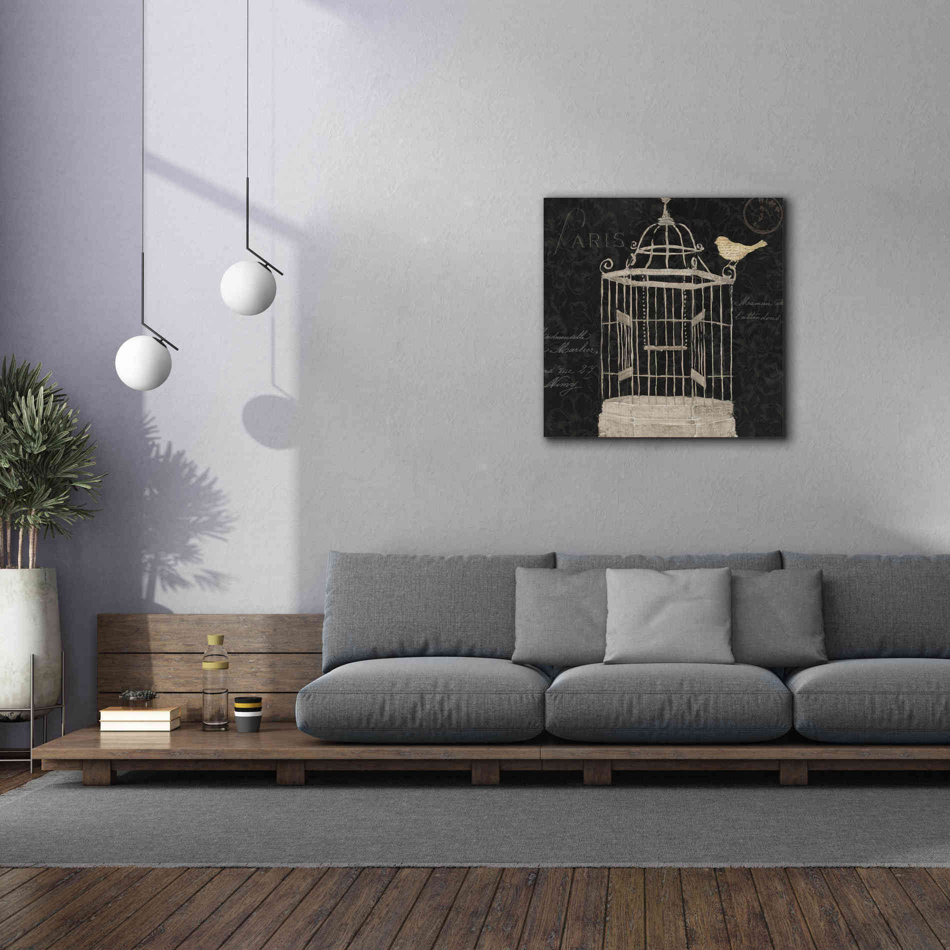 Epic Art 'Via Paris III' by James Wiens, Canvas Wall Art,37 x 37