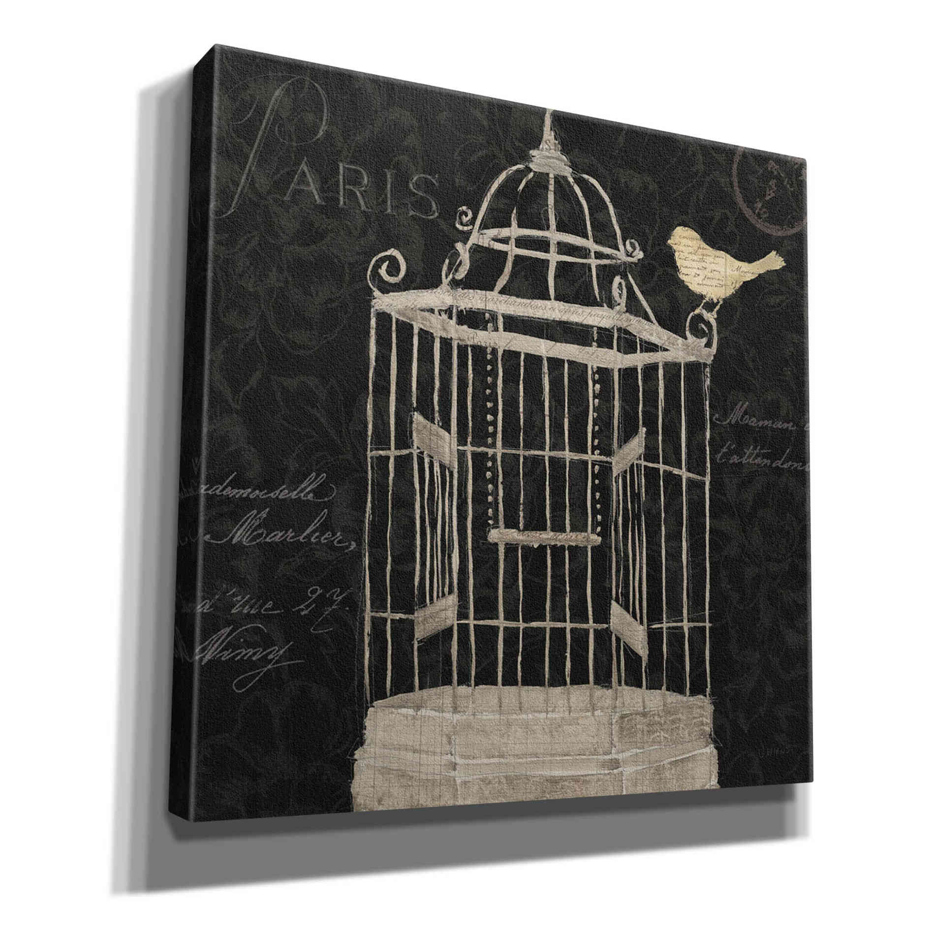 Epic Art 'Via Paris III' by James Wiens, Canvas Wall Art,12x12x1.1x0,18x18x1.1x0,26x26x1.74x0,37x37x1.74x0