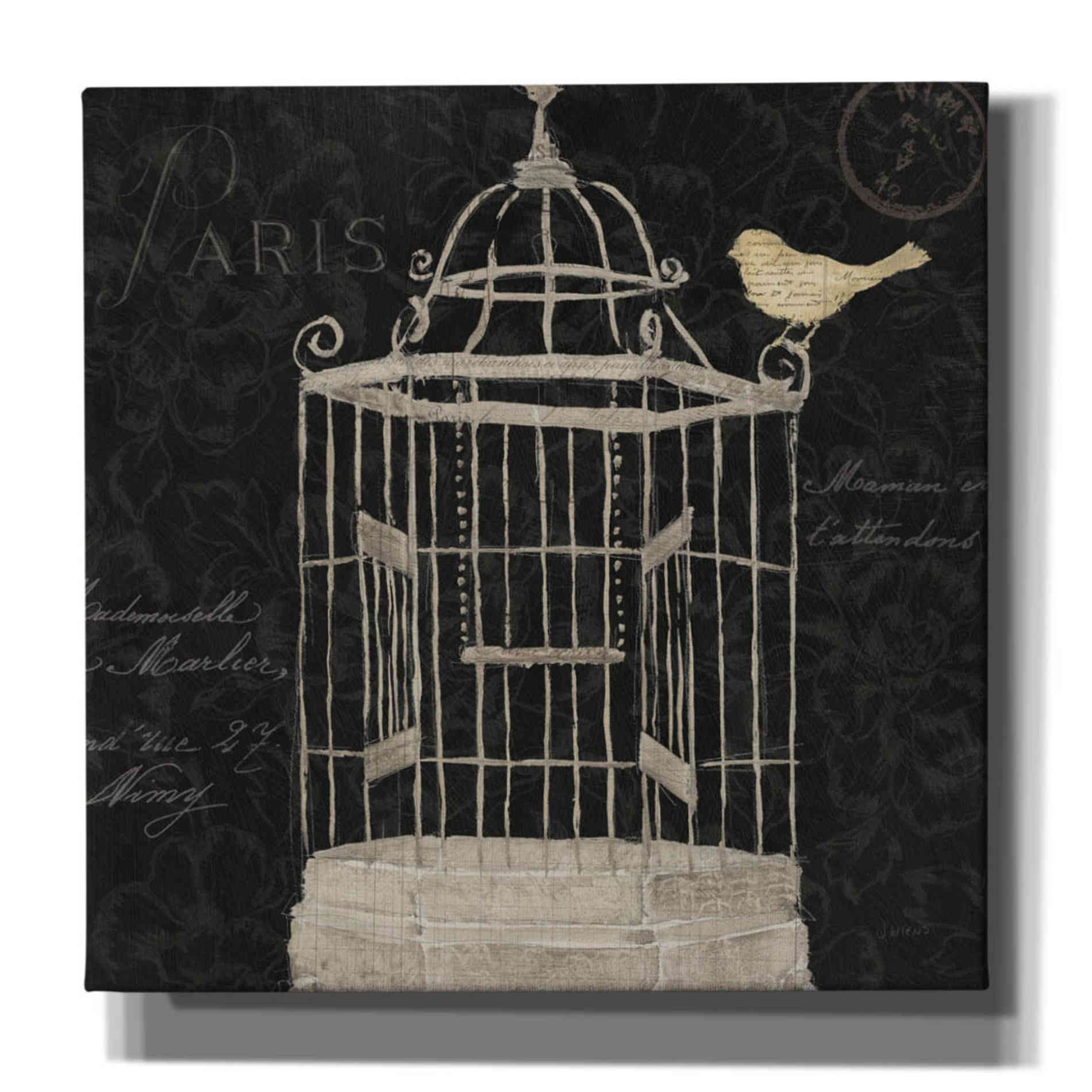 Epic Art 'Via Paris III' by James Wiens, Canvas Wall Art,12x12x1.1x0,18x18x1.1x0,26x26x1.74x0,37x37x1.74x0