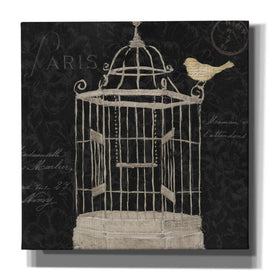 Epic Art 'Via Paris III' by James Wiens, Canvas Wall Art,12x12x1.1x0,18x18x1.1x0,26x26x1.74x0,37x37x1.74x0